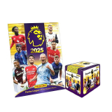 Panini Premier League 2024/25 Box (50 balíčků) + Album Fotbalové samolepky