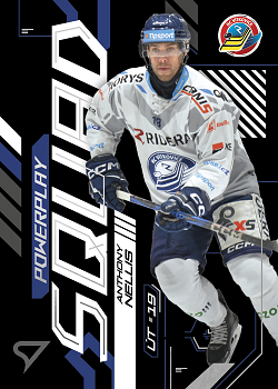 Anthony Nellis Vitkovice Tipsport ELH 2024/25 SportZoo 2. serie Powerplay Squad #PS-60