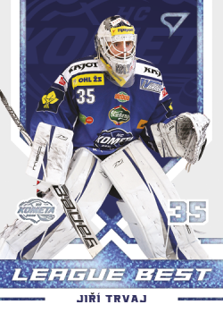 Jiri Trvaj Kometa Brno Tipsport ELH 2023/24 SportZoo 1. serie League Best /99 #LB-25