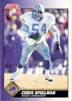 Lomas Brown autographed Football Card (Detroit Lions) 1991 Score #106