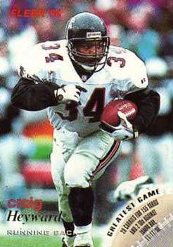 Bernie Parmalee autographed football card (Miami Dolphins) 1996 Fleer  Greatest Game #75