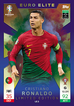 EURO - Mistrovství Evropy | Cristiano Ronaldo Portugal Topps Match ...