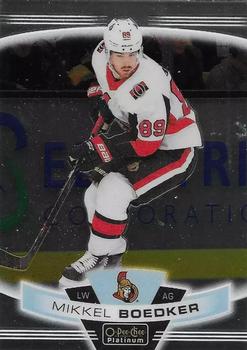 Mikkel Boedker Ottawa Senators Upper Deck O-Pee-Chee Platinum 2019/20 #38