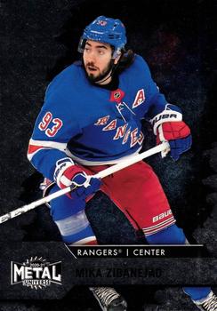 Mika Zibanejad New York Rangers Skybox Metal Universe 2020/21 #93