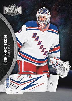 Igor Shesterkin New York Rangers Skybox Metal Universe 2021/22 #84
