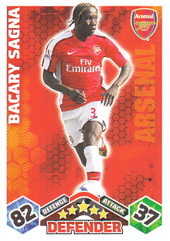 Manuel Almunia - Arsenal #1 - Match Attax Premier League 2010-11