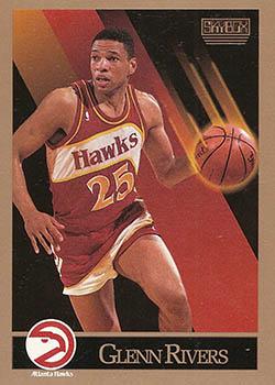 Glenn Rivers Atlanta Hawks 1990/91 SkyBox NBA #7