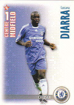 Premier League - Anglie | Lassana Diarra Chelsea 2006/07 Shoot Out #381 ...