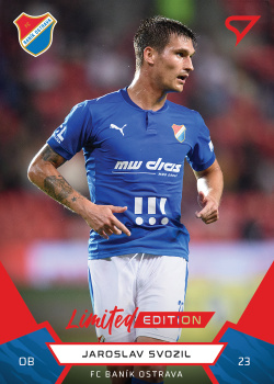 Jaroslav Svozil Banik Ostrava SportZoo FORTUNA:LIGA 2021/22 1. serie Red /49 #44