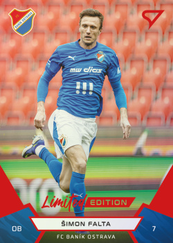 Simon Falta Banik Ostrava SportZoo FORTUNA:LIGA 2021/22 2. serie Red /49 #228