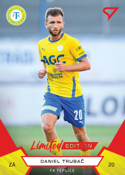 Daniel Trubac Teplice SportZoo FORTUNA:LIGA 2021/22 1. serie Red /49 #145