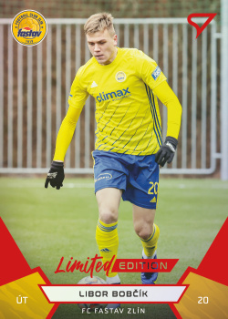 Libor Bobcik Zlin SportZoo FORTUNA:LIGA 2021/22 2. serie Red /49 #242