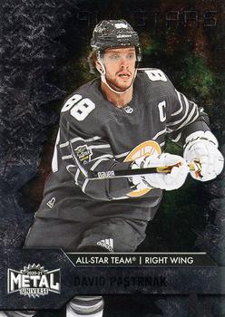 David Pastrnak All Star Team Skybox Metal Universe 2020/21 All-Stars Spectrum #158