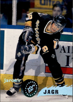 Jaromir Jagr Pittsburgh Penguins Topps Stadium Club 1995/96 #70