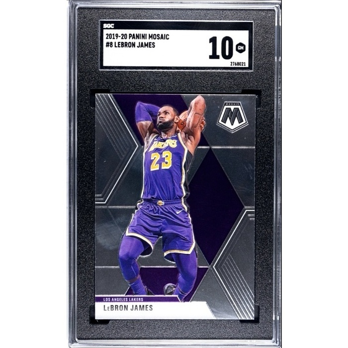 LeBron James Los Angeles Lakers SGC 10 2019/20 Panini Mosaic #8