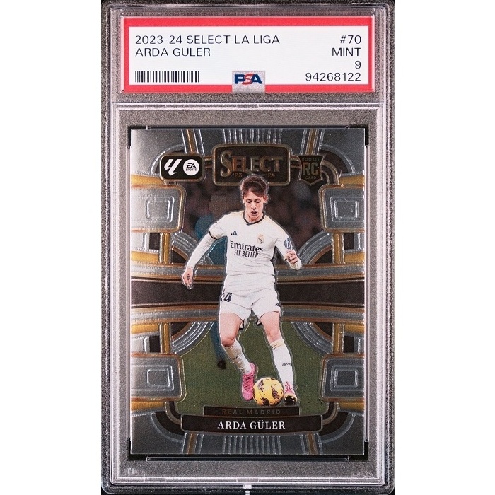 Arda Guler RC Real Madrid PSA 9 2023/24 Panini Select La Liga #70