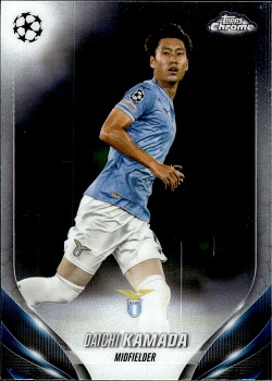Daichi Kamada Lazio Roma Topps Chrome UEFA Club Competitions 2023/24 #17