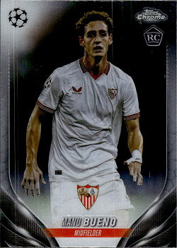 Manu Bueno Sevilla FC Topps Chrome UEFA Club Competitions 2023/24 #122