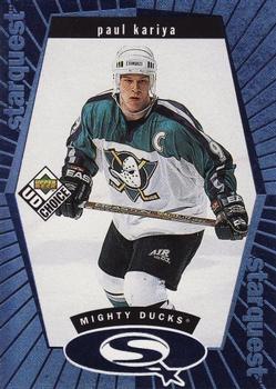 Paul Kariya Anaheim Mighty Ducks UD Choice 1998/99 Starquest Blue #SQ25