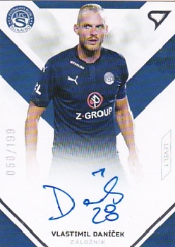 Vlastimil Danicek Slovacko SportZoo FORTUNA:LIGA 2020/21 Signed Stars Level 1 /199 SS1-01