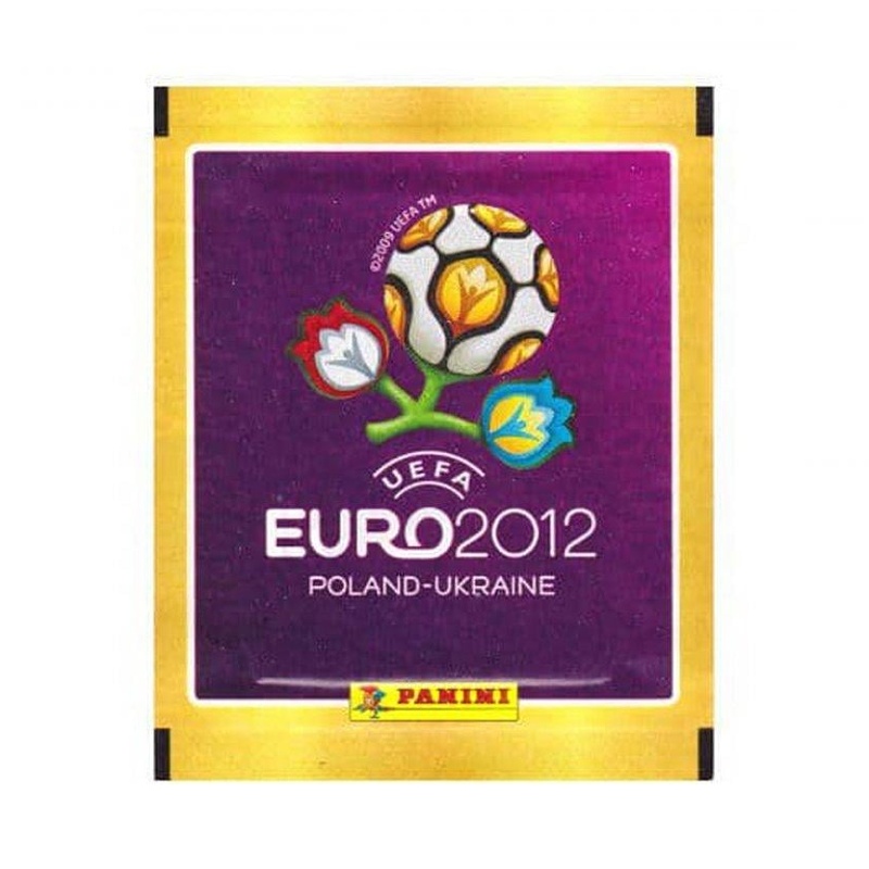 Panini EURO 2012 Balíček Fotbalové samolepky