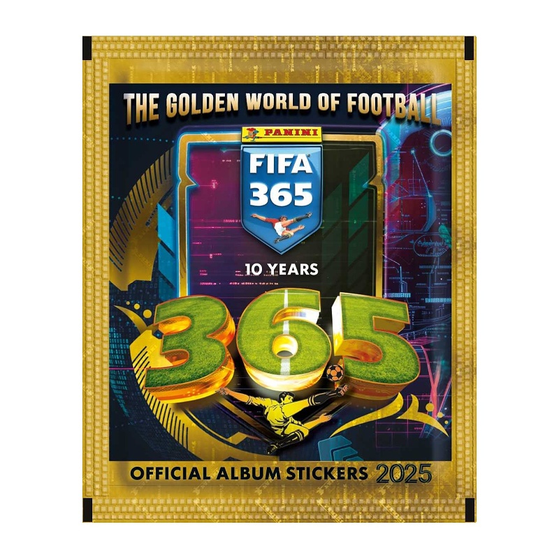 Panini FIFA 365 2025 Balíček Fotbalové samolepky