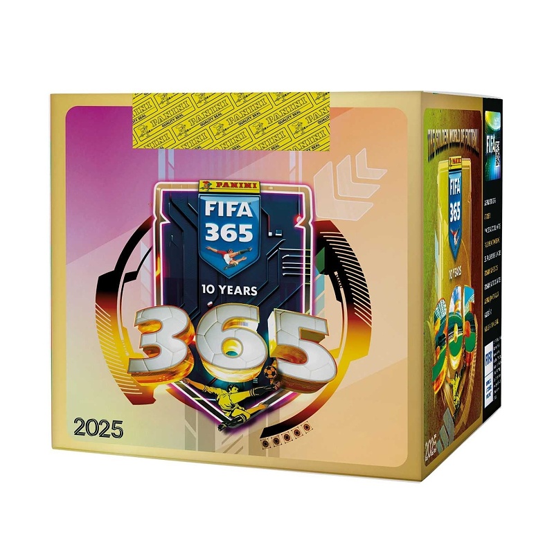 Panini FIFA 365 2025 Box (36 balíčků) Fotbalové samolepky