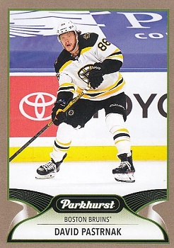 David Pastrnak Boston Bruins Upper Deck Parkhurst 2021/22 Bronze #275