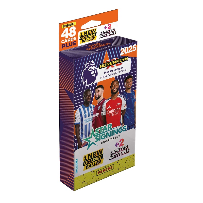 Panini Adrenalyn XL Premier League 2024/25 Star Signings Balíček Fotbalové karty