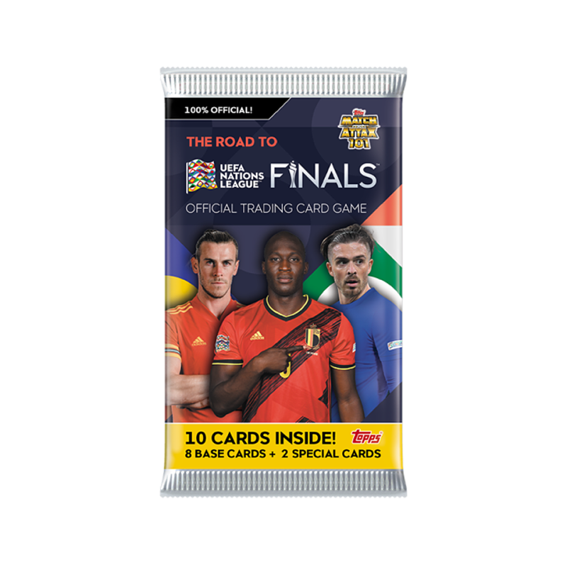 Topps Match Attax 101 Road to UEFA Nations League Finals Balíček Fotbalové karty