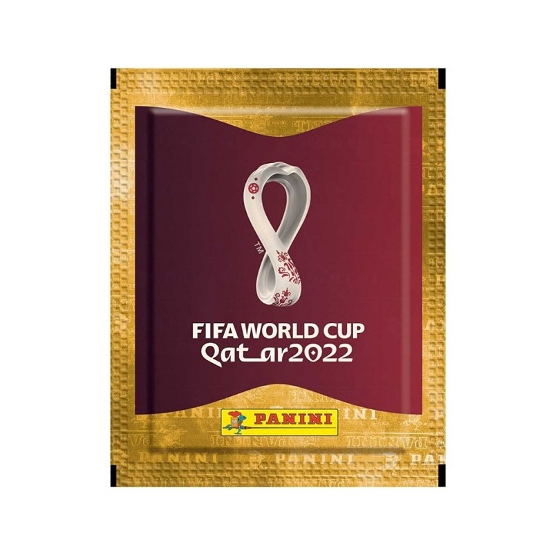 Panini World Cup 2022 Qatar Balíček Orange version Fotbalové samolepky