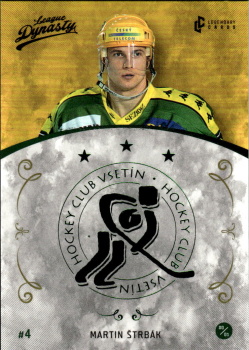 Martin Strbak Vsetin 2021 Legendary Cards League Dynasty #140