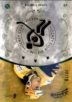 Roman Stantien Vsetin 2021 Legendary Cards League Dynasty Gold Rainbow /19 #4