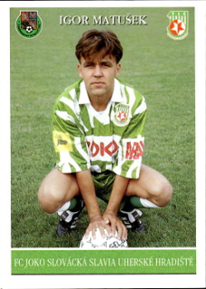 I. Matusek Uherske Hradiste PAPYRO 1. ceska fotbalova liga 1995/96 #224