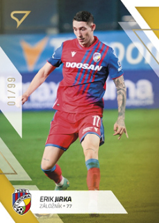 Erik Jirka Viktoria Plzen SportZoo FORTUNA:LIGA 2022/23 2. serie Gold /99 #203