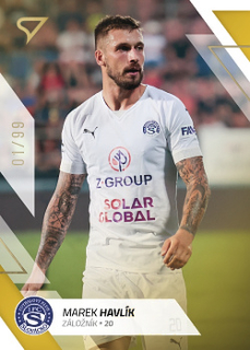 Marek Havlik Slovacko SportZoo FORTUNA:LIGA 2022/23 2. serie Gold /99 #243