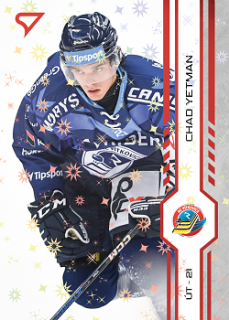 Chad Yetman Vitkovice Tipsport ELH 2024/25 SportZoo 1. serie Red Sparks #162