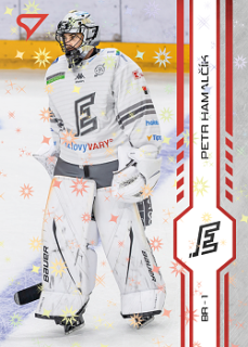 Petr Hamalcik Karlovy Vary Tipsport ELH 2024/25 SportZoo 1. serie Red Sparks #182