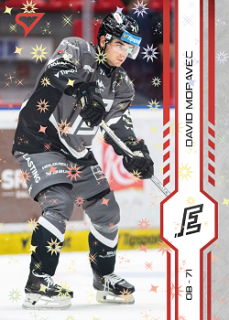 David Moravec Karlovy Vary Tipsport ELH 2024/25 SportZoo 1. serie Red Sparks #186