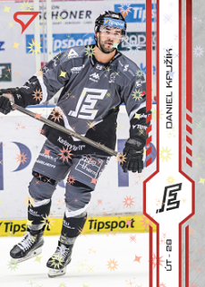 Daniel Kruzik Karlovy Vary Tipsport ELH 2024/25 SportZoo 1. serie Red Sparks #195