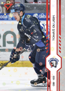 Tomas Dujsik Plzen Tipsport ELH 2024/25 SportZoo 1. serie Red Sparks #201