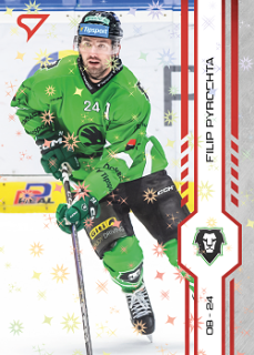 Filip Pyrochta Mlada Boleslav Tipsport ELH 2024/25 SportZoo 1. serie Red Sparks #225