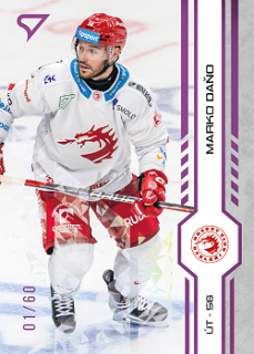 Marko Dano Trinec Tipsport ELH 2024/25 SportZoo 1. serie Purple Iceberg /60 #012