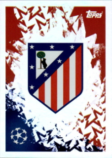 Club Logo Atletico Madrid samolepka Topps UEFA Champions League 2024/25 #88