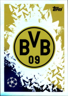 Club Logo Borussia Dortmund samolepka Topps UEFA Champions League 2024/25 #124