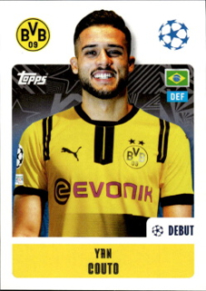 Yan Couto Borussia Dortmund samolepka Topps UEFA Champions League 2024/25 #128