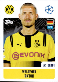 Waldemar Anton Borussia Dortmund samolepka Topps UEFA Champions League 2024/25 #129