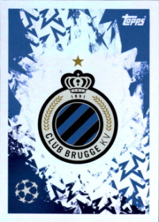 Club Logo Club Brugge samolepka Topps UEFA Champions League 2024/25 #148