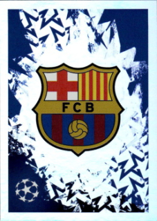 Club Logo FC Barcelona samolepka Topps UEFA Champions League 2024/25 #160