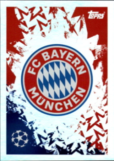 Club Logo Bayern Munchen samolepka Topps UEFA Champions League 2024/25 #172